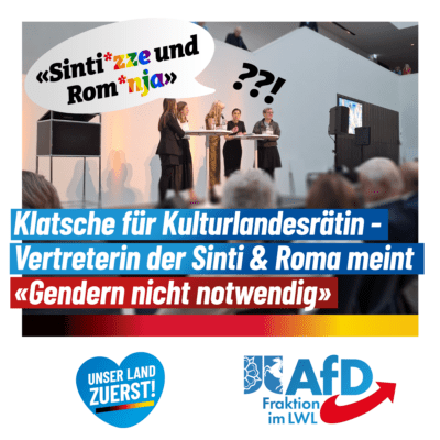 Klatsche für Kulturlandesrätin – Sinti und Roma