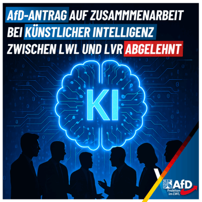 AfD-Antrag auf KI-Zusammenarbeit abgelehnt