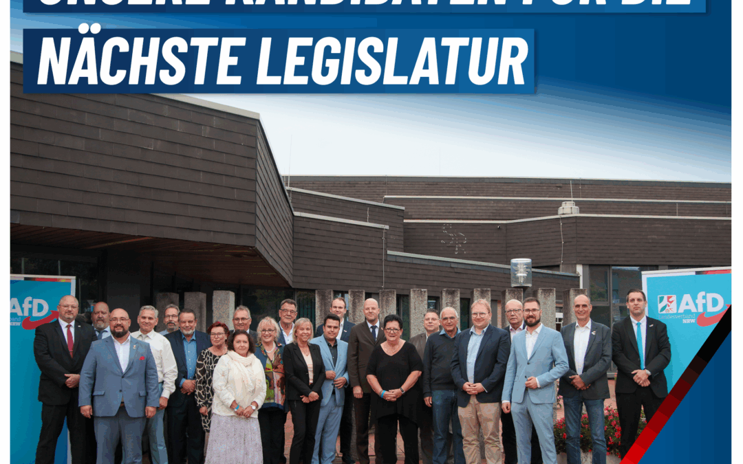 AfD wählt Reserveliste für den LWL (2025)